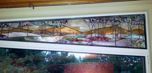 landscape in glass