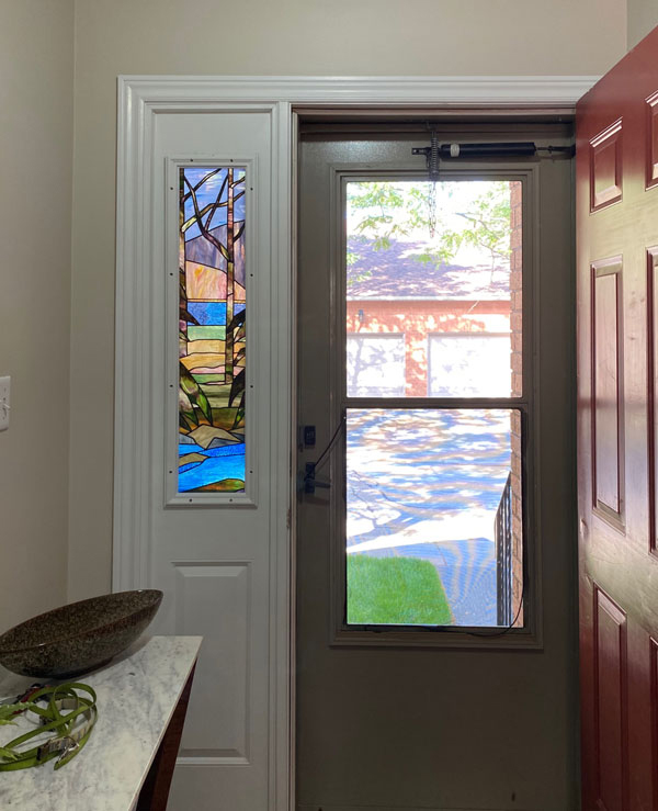 stainedglass side light