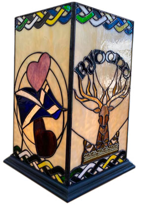 stained glass lamp