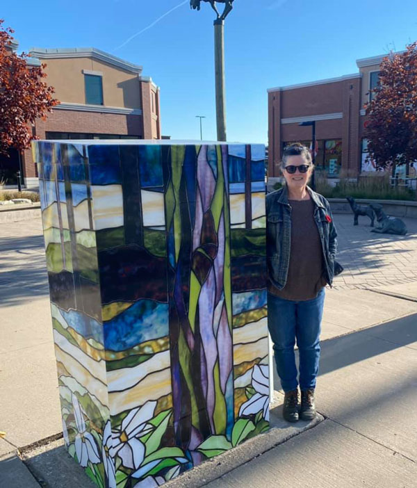 public art stained glass